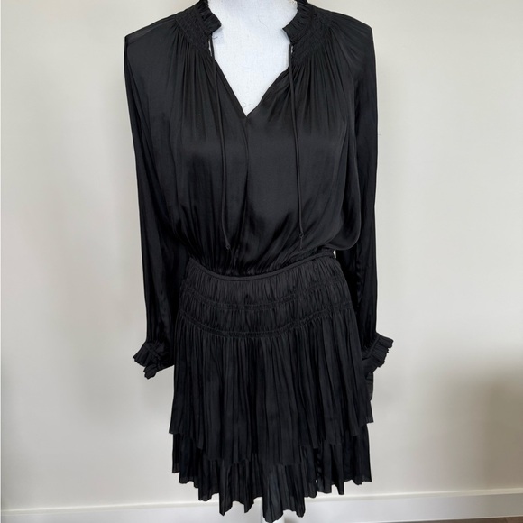 Reset by Jane The Lana Dress in Black Size L Cocktail Contemporary - Picture 2 of 10
